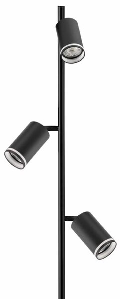 Goldlux Paris stojací lampa 3x12 W černá 326560