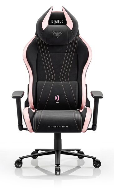 Látková herní židle černo-růžová Diablo X-Horn 2.0 Akira Pink Normal