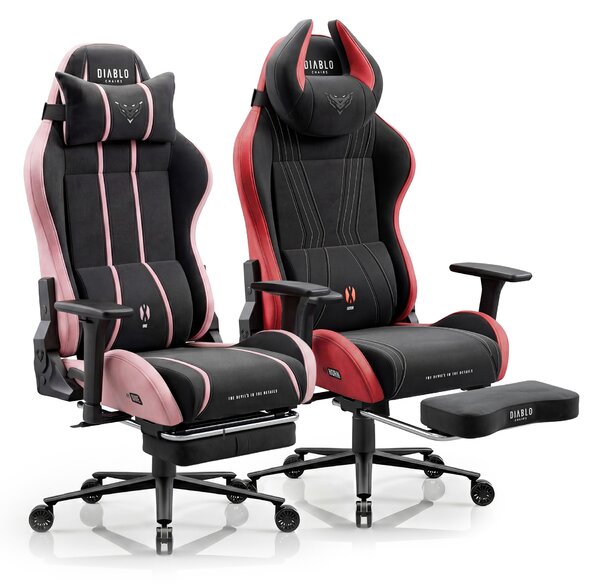 Látková podnožka ke herní židli Diablo Chairs