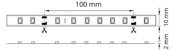 Goldlux led páska 500 cm 28 W 309051