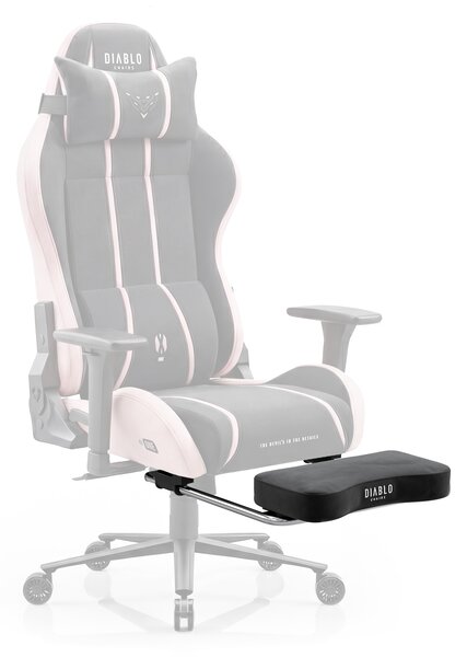 Látková podnožka ke herní židli Diablo Chairs