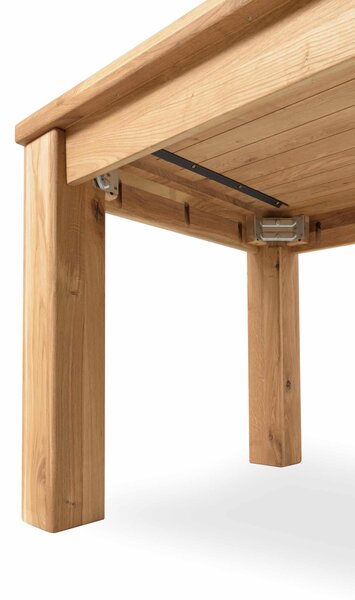 Rozkládací jídelní stůl Florencie z dubu - 1800(2500)x900 mm