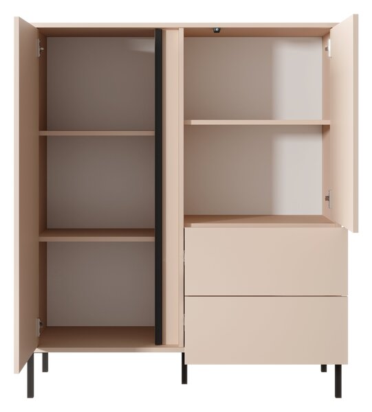 Komoda Danton 2D2S (béžová)