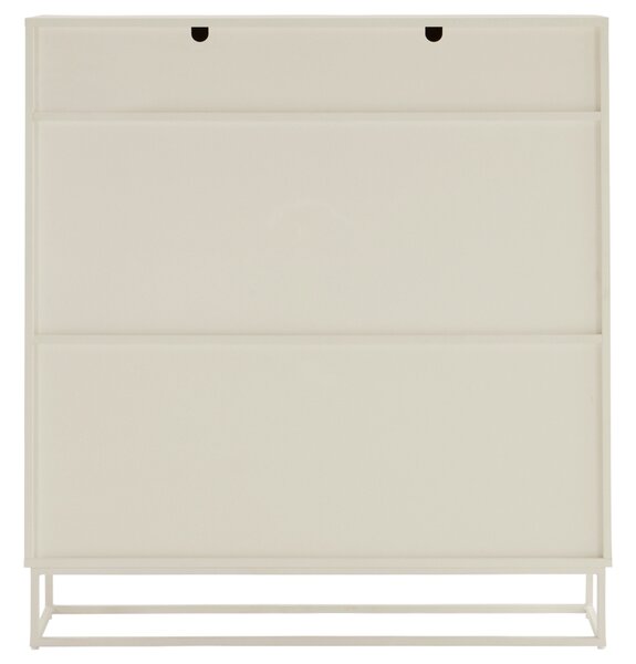 Jotex Béžový lakovaný botník LYCKEBY 100 x 25 cm