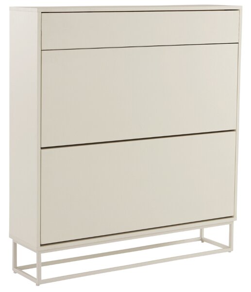 Jotex Béžový lakovaný botník LYCKEBY 100 x 25 cm