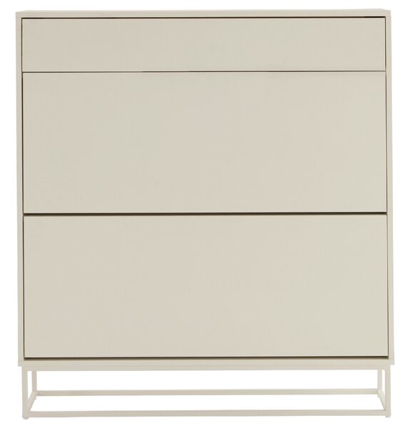 Jotex Béžový lakovaný botník LYCKEBY 100 x 25 cm