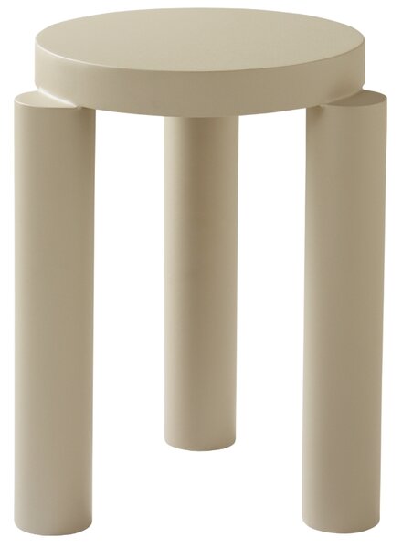 Jotex Béžový kovový odkládací stolek SALA 36 cm
