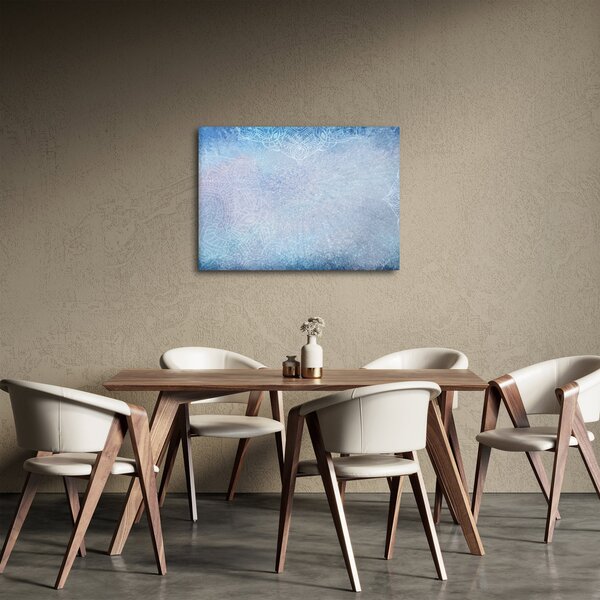 Obraz - Mandaly v modré (70x50 cm)
