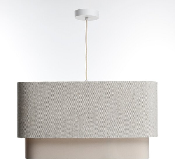 BPS Koncept Kwadro duo závěsné svítidlo 1x60 W krémová-béžová KWD-002