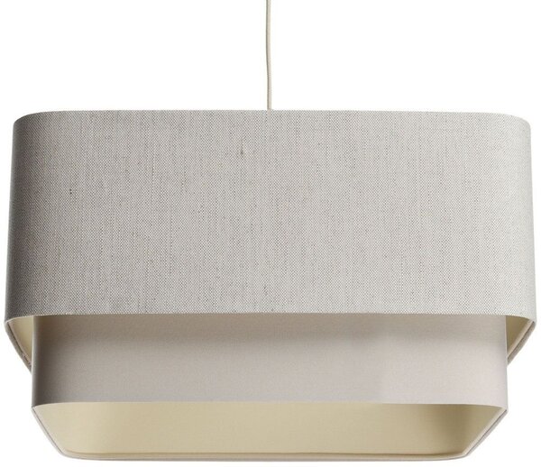 BPS Koncept Kwadro duo závěsné svítidlo 1x60 W krémová-béžová KWD-002
