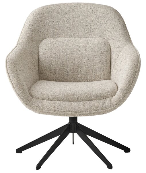 Unique Furniture Bouclé otočné křeslo Lynn