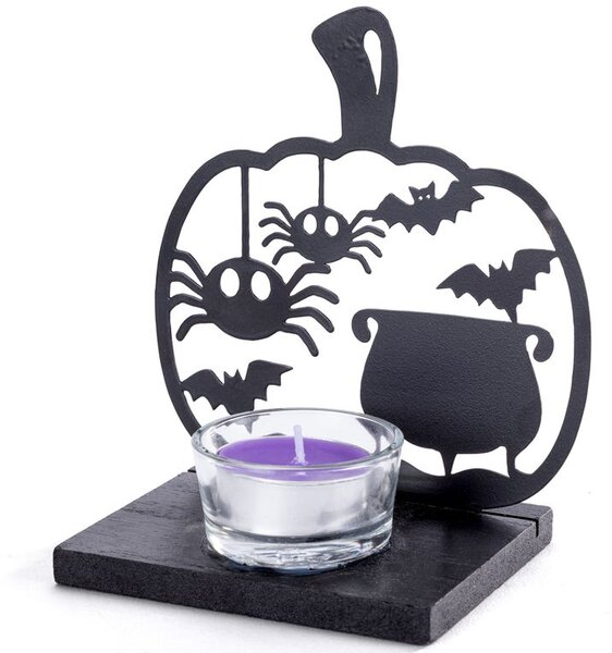 Kovový svícen DÝNĚ HALLOWEEN