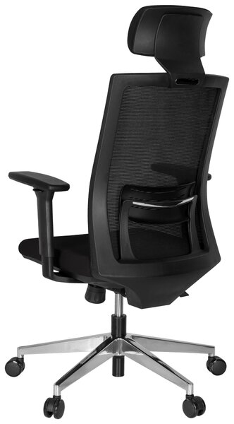 OTOČNÁ ŽIDLE, síťovina, plochá tkanina, černá MID.YOU - Online Only kancelářské židle, Online Only
