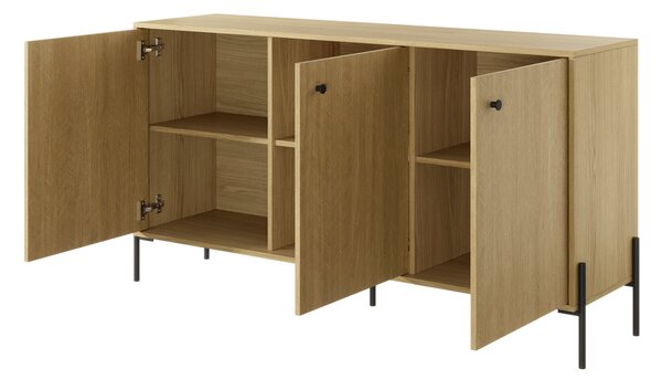 Skříňka Scandia 3D (dub scandi + jedlička scandi)