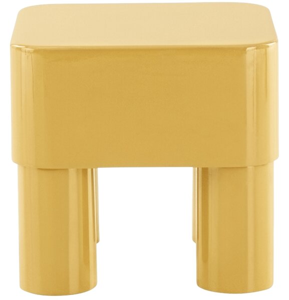 Jotex Žlutá lakovaná dětská stolička CHUBB 31 cm