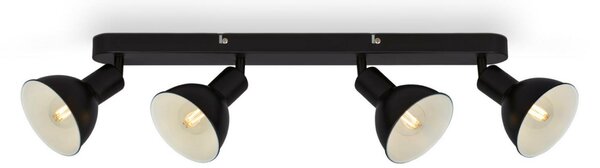 BRILONER Bodové svítidlo 55 cm 4x E14 max. 25W černá BRILO 2674-045