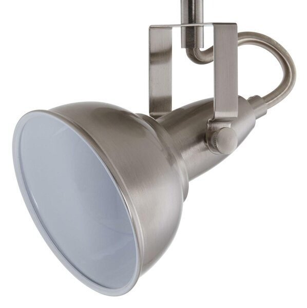 BRILONER Bodové svítidlo pr. 10 cm 1x E14 40W satén-bílé BRILO 2049-012