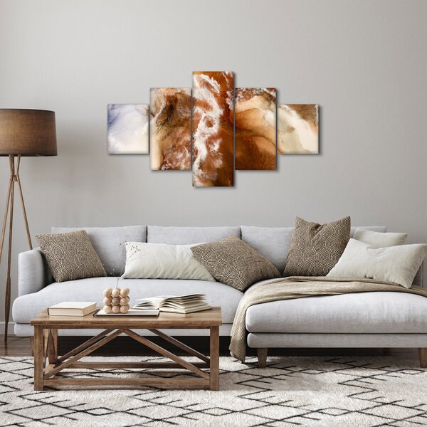 Obraz - Mramorová abstrakce (125x70 cm)