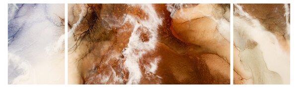 Obraz - Mramorová abstrakce (170x50 cm)