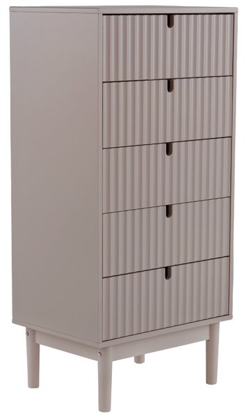 Jotex Béžová lakovaná komoda TOULUSE 55 x 40 cm