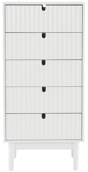 Jotex Bílá lakovaná komoda TOULUSE 55 x 40 cm