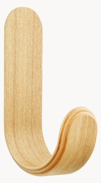 Dřevěný nástěnný háček Curve