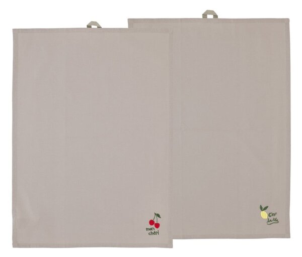 Bavlněné utěrky v sadě 2 ks 50x70 cm Bistro – Södahl