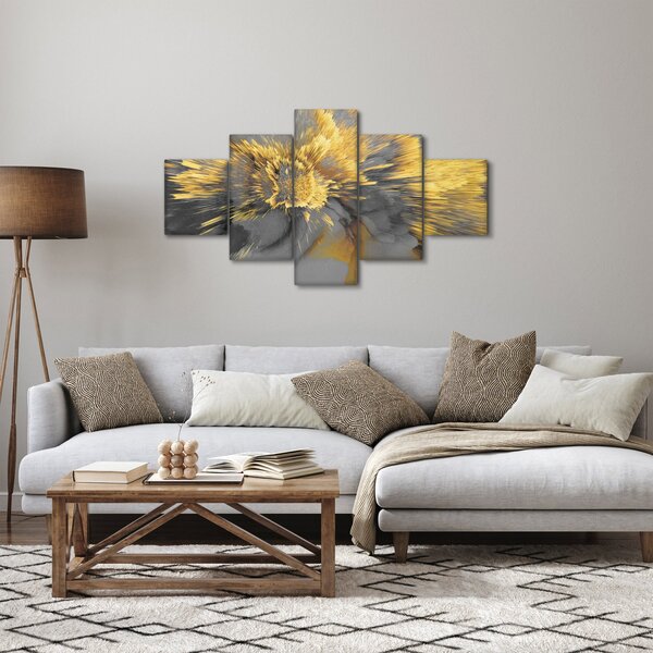 Obraz - Zlatá expanze (125x70 cm)