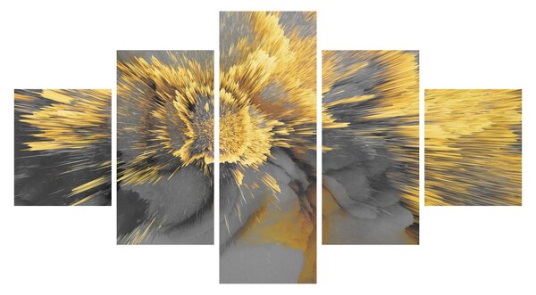 Obraz - Zlatá expanze (125x70 cm)