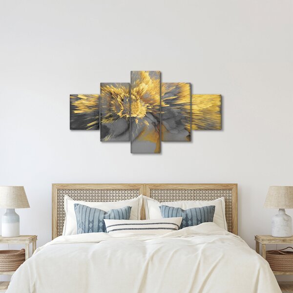Obraz - Zlatá expanze (125x70 cm)