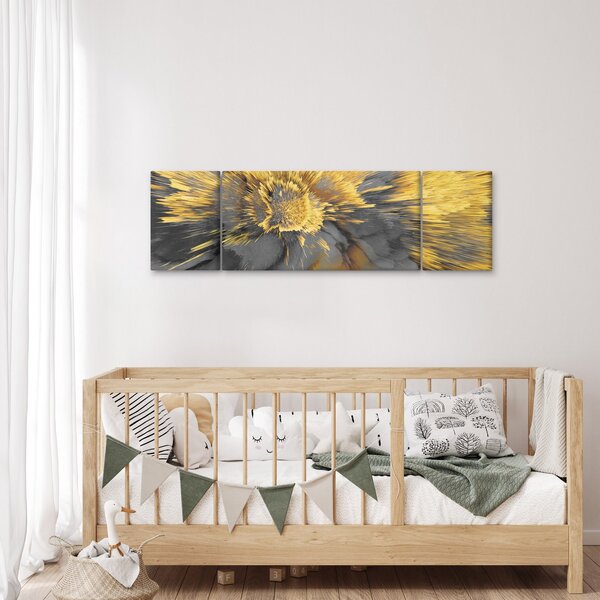 Obraz - Zlatá expanze (170x50 cm)