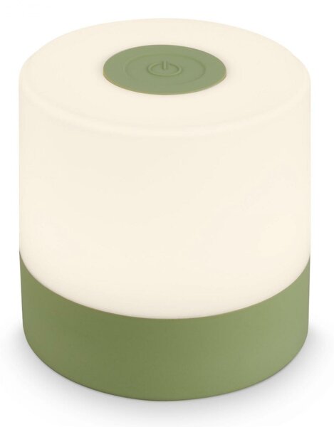 BRILONER LED nabíjecí stolní lampa, 7 cm, 2W, 150lm, zelená IP44 BRILO 7461019
