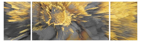 Obraz - Zlatá expanze (170x50 cm)