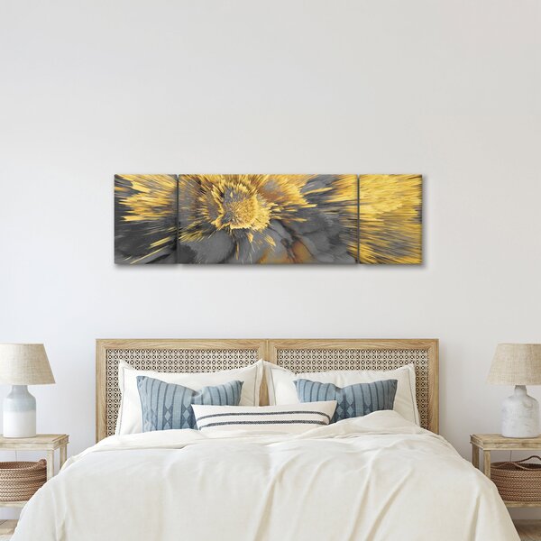 Obraz - Zlatá expanze (170x50 cm)