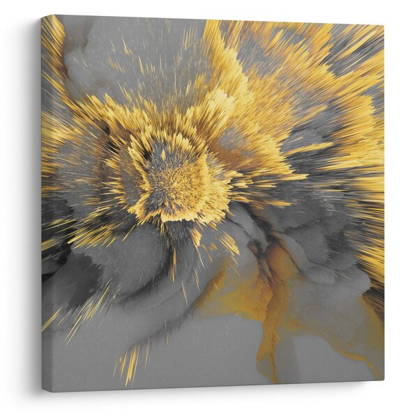 Obraz - Zlatá expanze (30x30 cm)