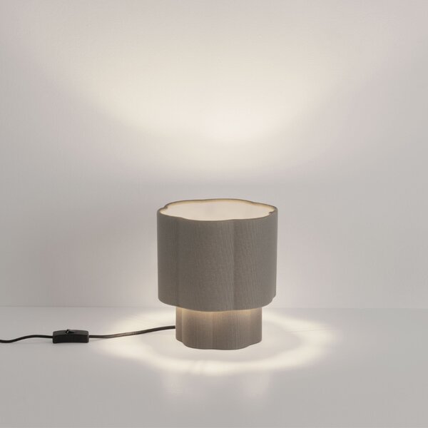 Nova Luce Šedá stolní lampa Bloosy