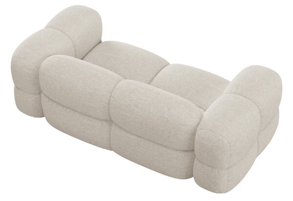 -25 % Dny MOMENTI– Cosmopolitan Design Béžová trojmístná pohovka Loretto 210 cm