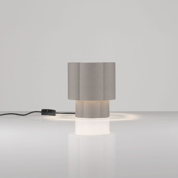 Nova Luce Šedá stolní lampa Bloosy
