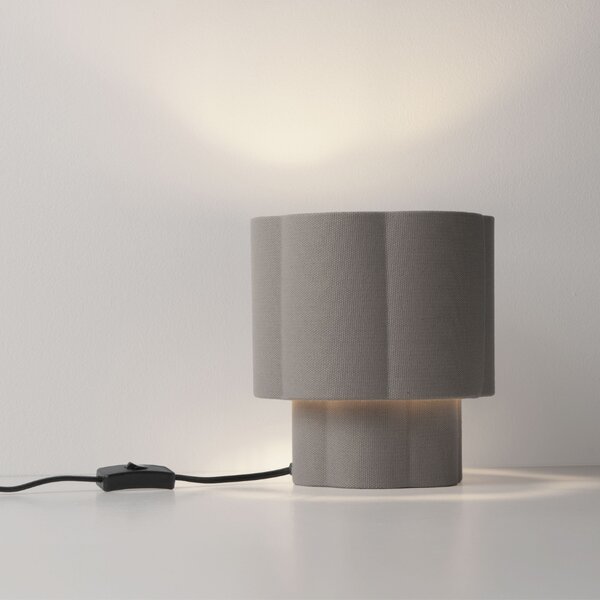 Nova Luce Šedá stolní lampa Bloosy