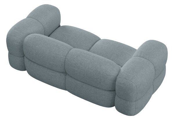 -25 % Dny MOMENTI– Cosmopolitan Design Světle modrá trojmístná pohovka Loretto 210 cm