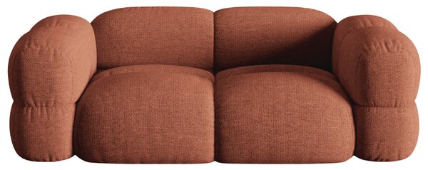 -25 % Dny MOMENTI– Cosmopolitan Design Terakotově oranžová trojmístná pohovka Loretto 210 cm