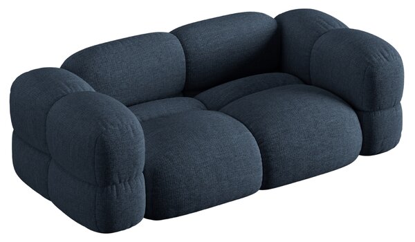 -25 % Dny MOMENTI– Cosmopolitan Design Tmavě modrá trojmístná pohovka Loretto 210 cm