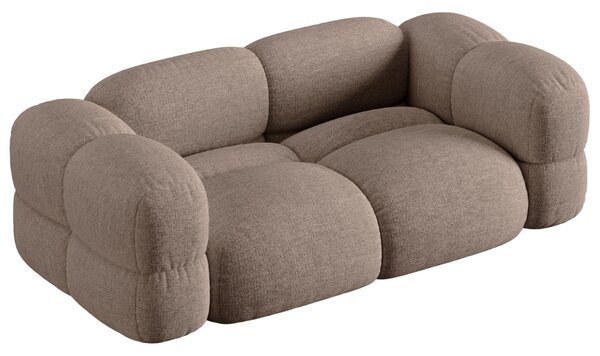 -25 % Dny MOMENTI– Cosmopolitan Design Světle hnědá trojmístná pohovka Loretto 210 cm