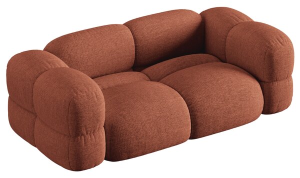 -25 % Dny MOMENTI– Cosmopolitan Design Terakotově oranžová trojmístná pohovka Loretto 210 cm