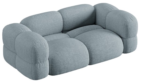 -25 % Dny MOMENTI– Cosmopolitan Design Světle modrá trojmístná pohovka Loretto 210 cm