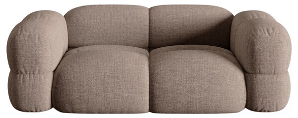 -25 % Dny MOMENTI– Cosmopolitan Design Světle hnědá trojmístná pohovka Loretto 210 cm