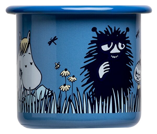 Muurla Hrnek Moomin Friends 0,25l, smalt / modrý