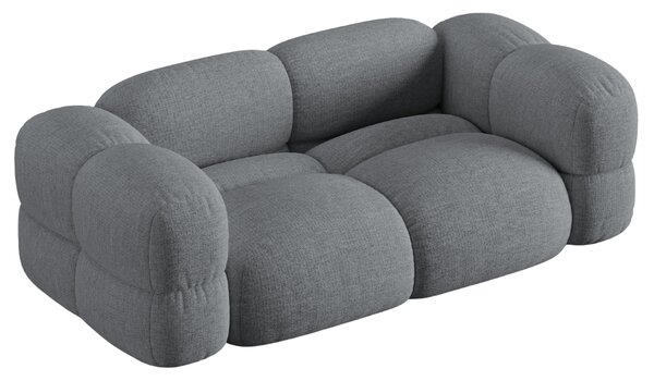 -25 % Dny MOMENTI– Cosmopolitan Design Šedá trojmístná pohovka Loretto 210 cm