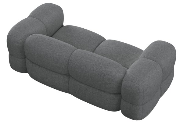 -25 % Dny MOMENTI– Cosmopolitan Design Šedá trojmístná pohovka Loretto 210 cm