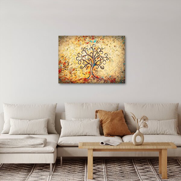 Obraz - Mozaikový strom života (70x50 cm)